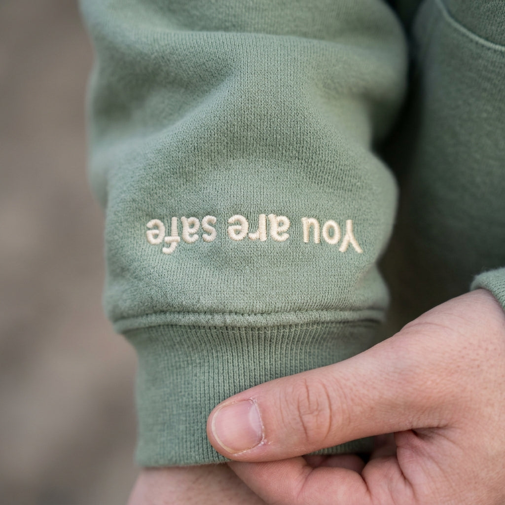 The Grounding Hoodie - Sage
