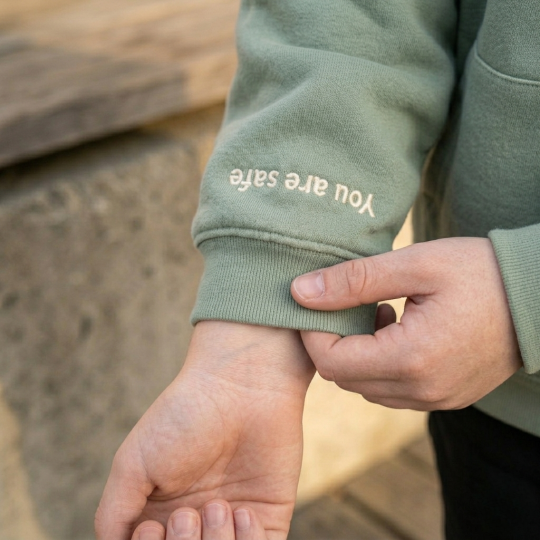 The Grounding Hoodie - Sage