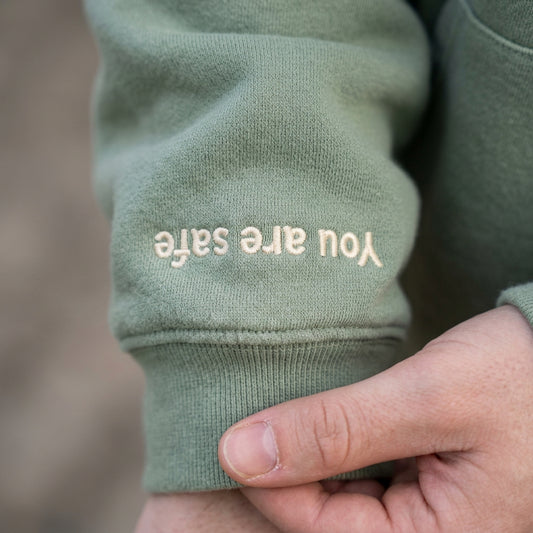 The Grounding Hoodie - Sage